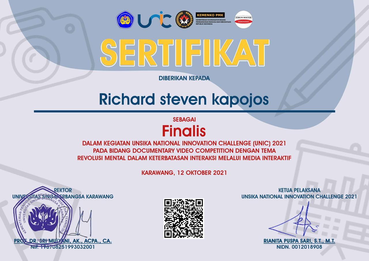Richard Steven Kapojos