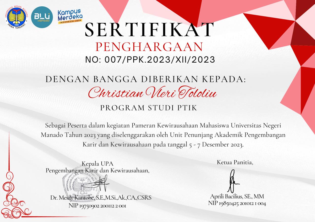 Christian Veri Tolotiu