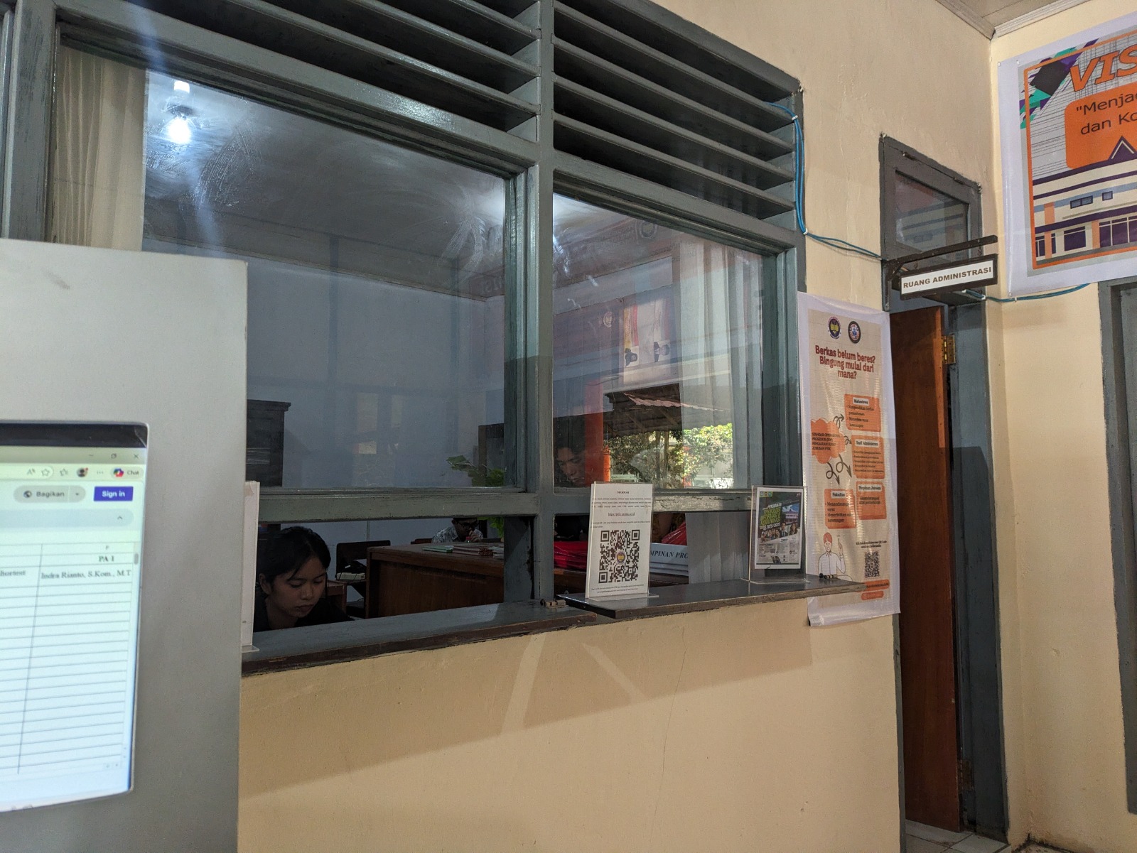 Galeri Ruang Administrasi Jurusan