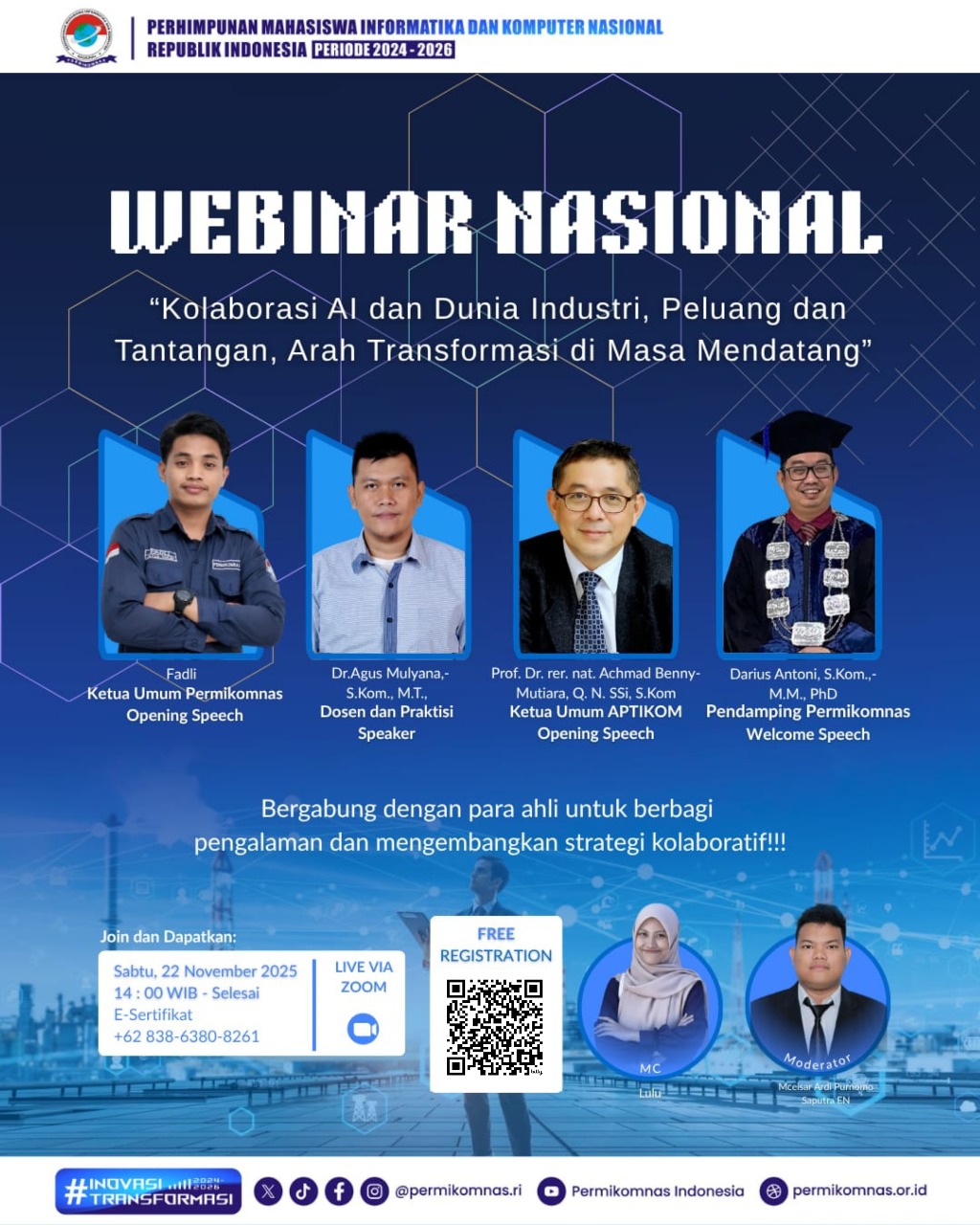 PERMIKOMNAS RI – WEBINAR NASIONAL 2025